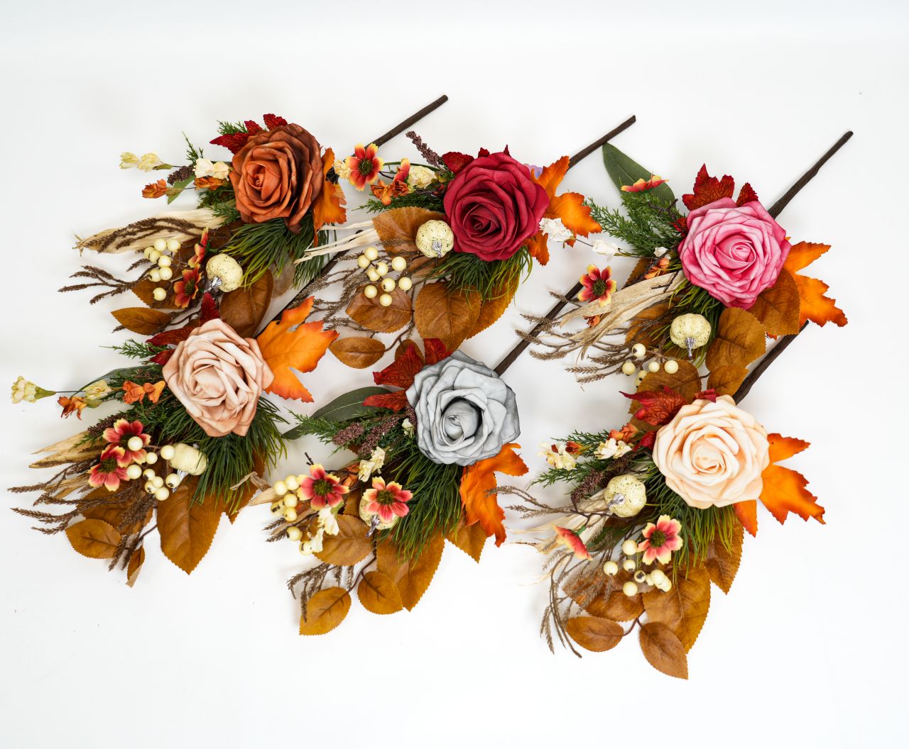 KOMPOZYCJA JESIENNA Z PIANKĄ - KWZ2323 1